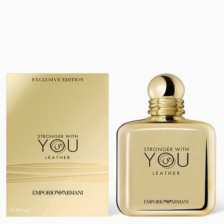 giorgio armani emporio armani stronger with you leather